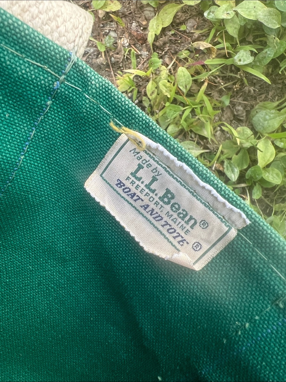 Vintage L.L. Bean Boat and Tote Bag - Picture 9 of 10